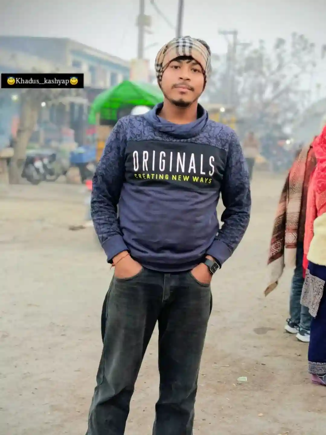 Group attitude pose featuring Khadus Kashyap Bidoliya