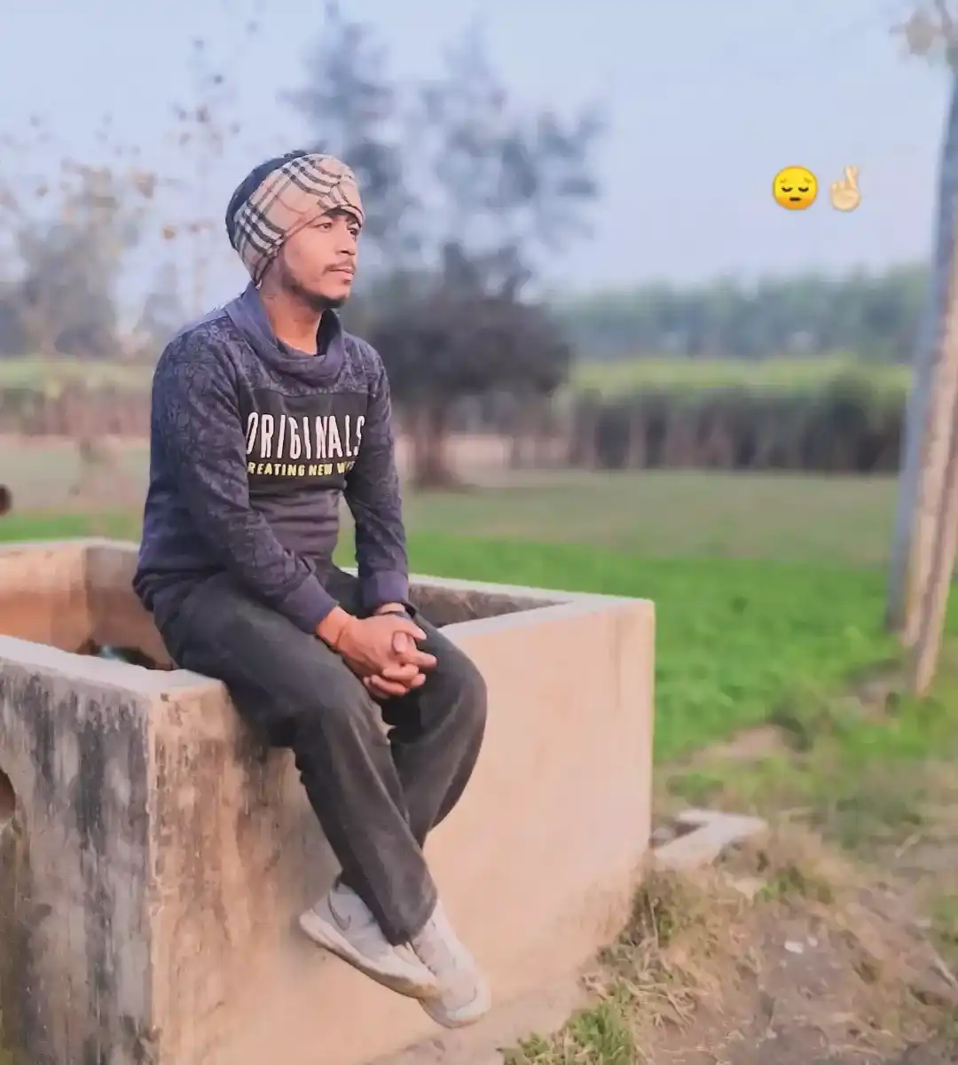 Night aesthetic gunda style photo of Kashyap Bidoliya