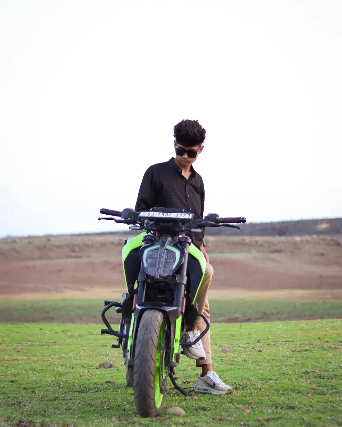 Rainy day moody photo in Goa