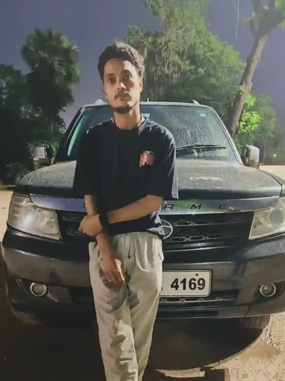 Side angle profile shot