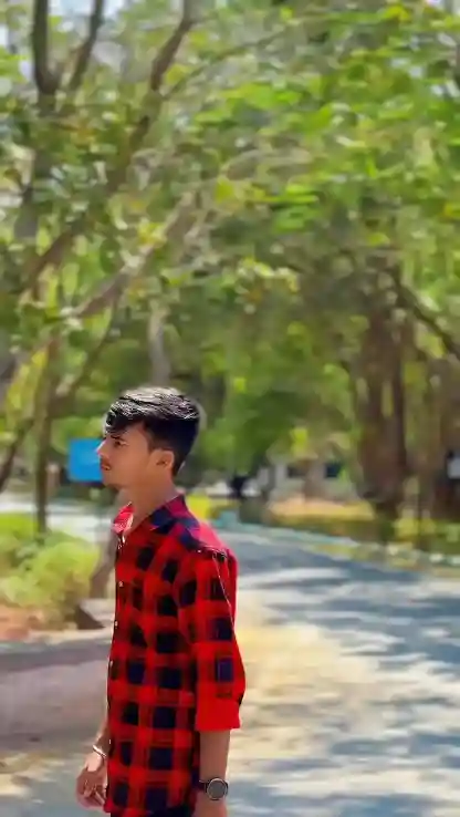 exploring nature in a scenic background