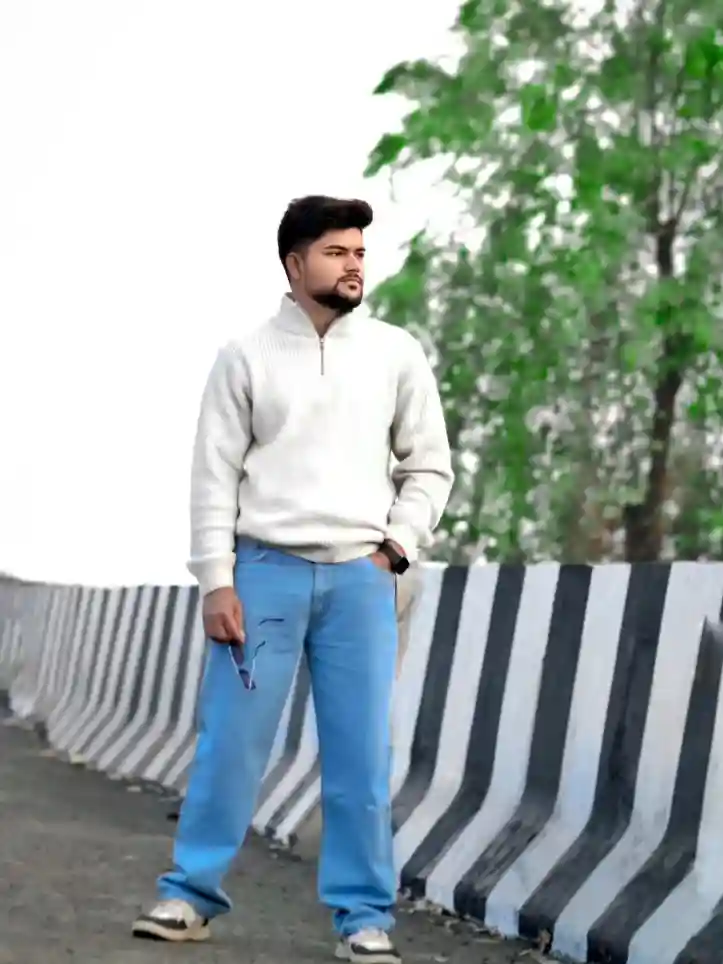 handsome portrait image