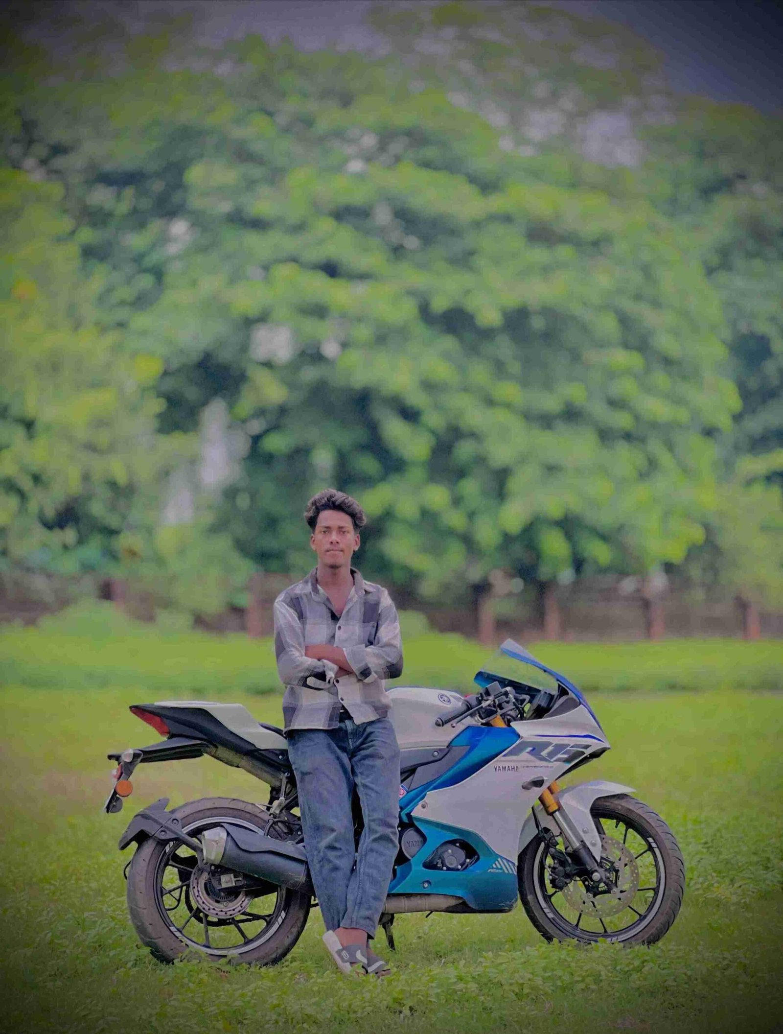 Ajay Kumar smiling natural candid moment picture