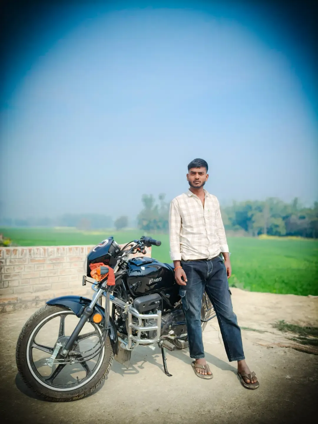 Akash Pradhan smiling photo