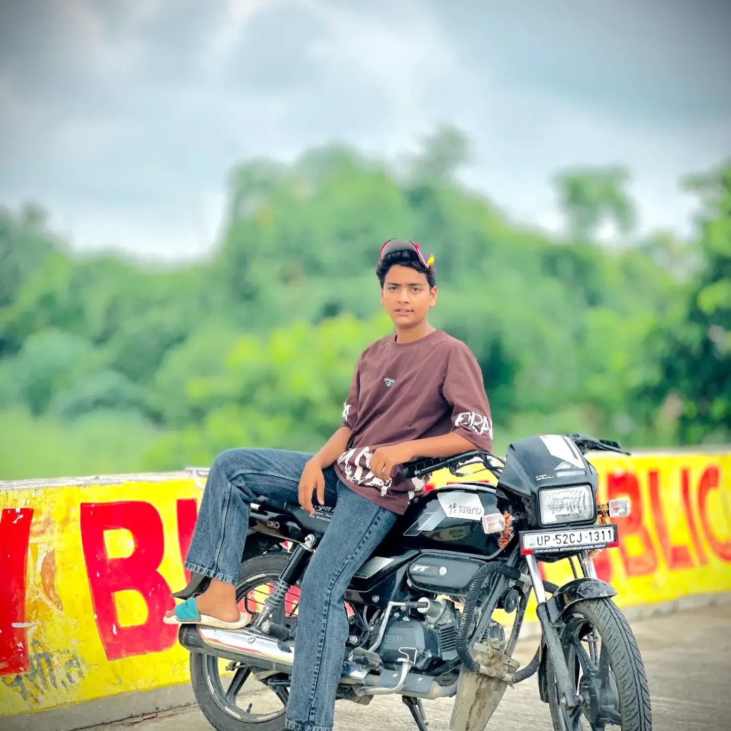 Akash Pradhan casual look photo