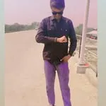 Ahmed Rander wearing denim jacket cool pose