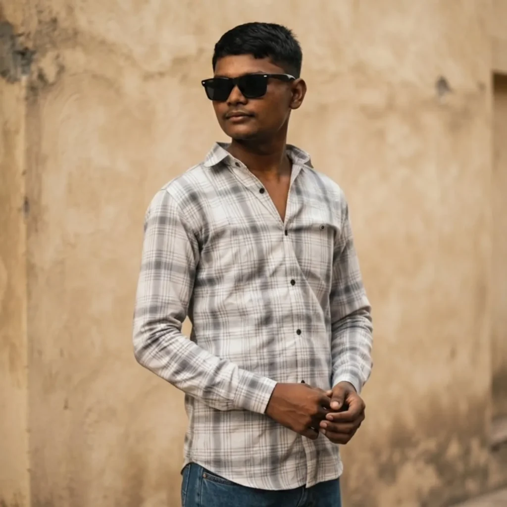 Ahmed Rander trendy streetwear fashion look