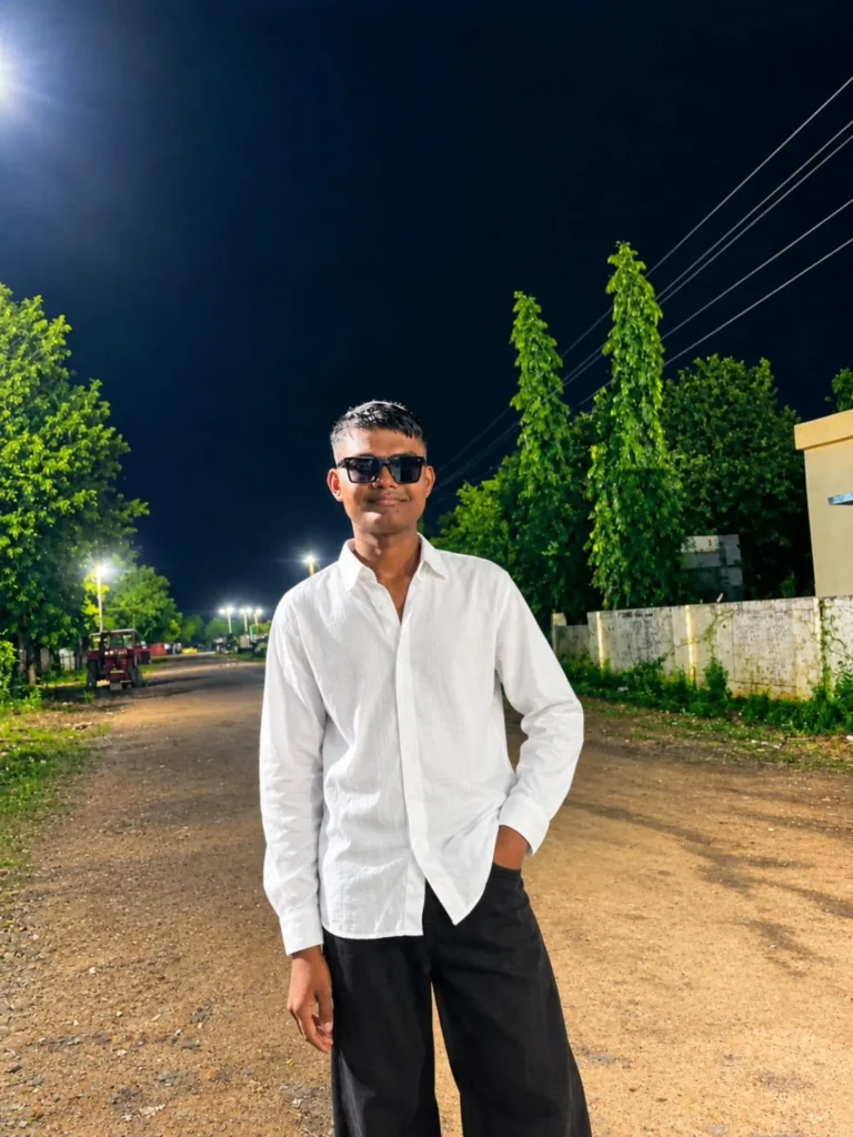 Aesthetic lighting portrait of Ahmed Rander