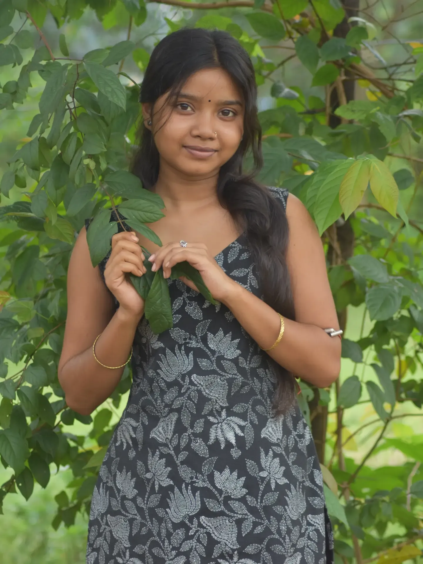 Anupama traditional ethnic wear photography in natural lighting