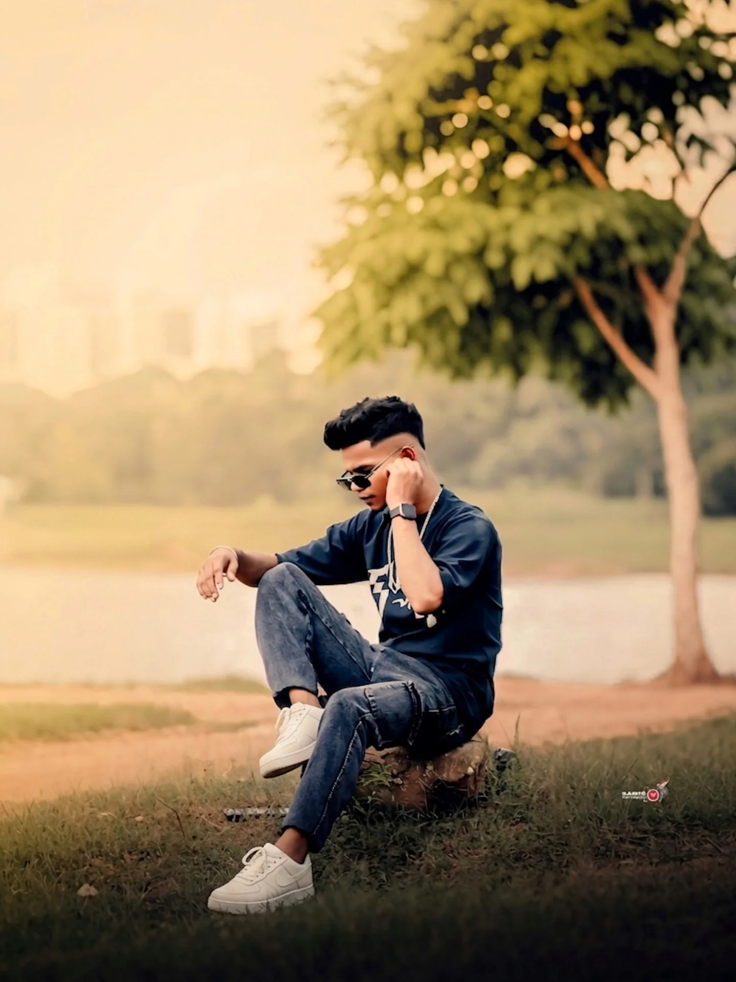Samir City Lifestyle Boy Pose