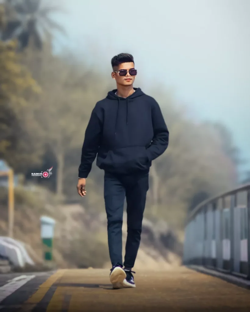 Samir Black Dress Stylish Look