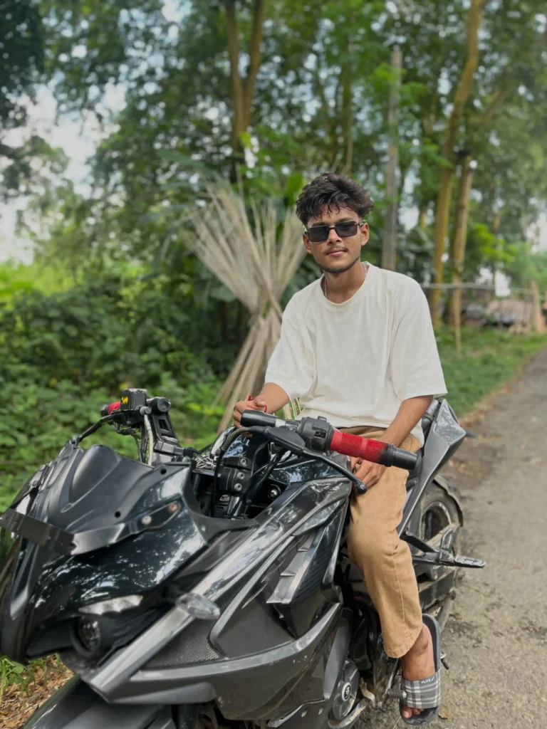 Subham in a formal outfit